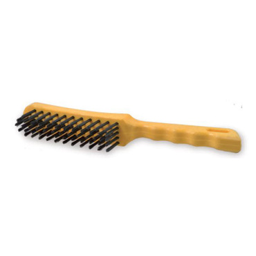 Hand brushes, straight or curved bristles, plastic type 0008